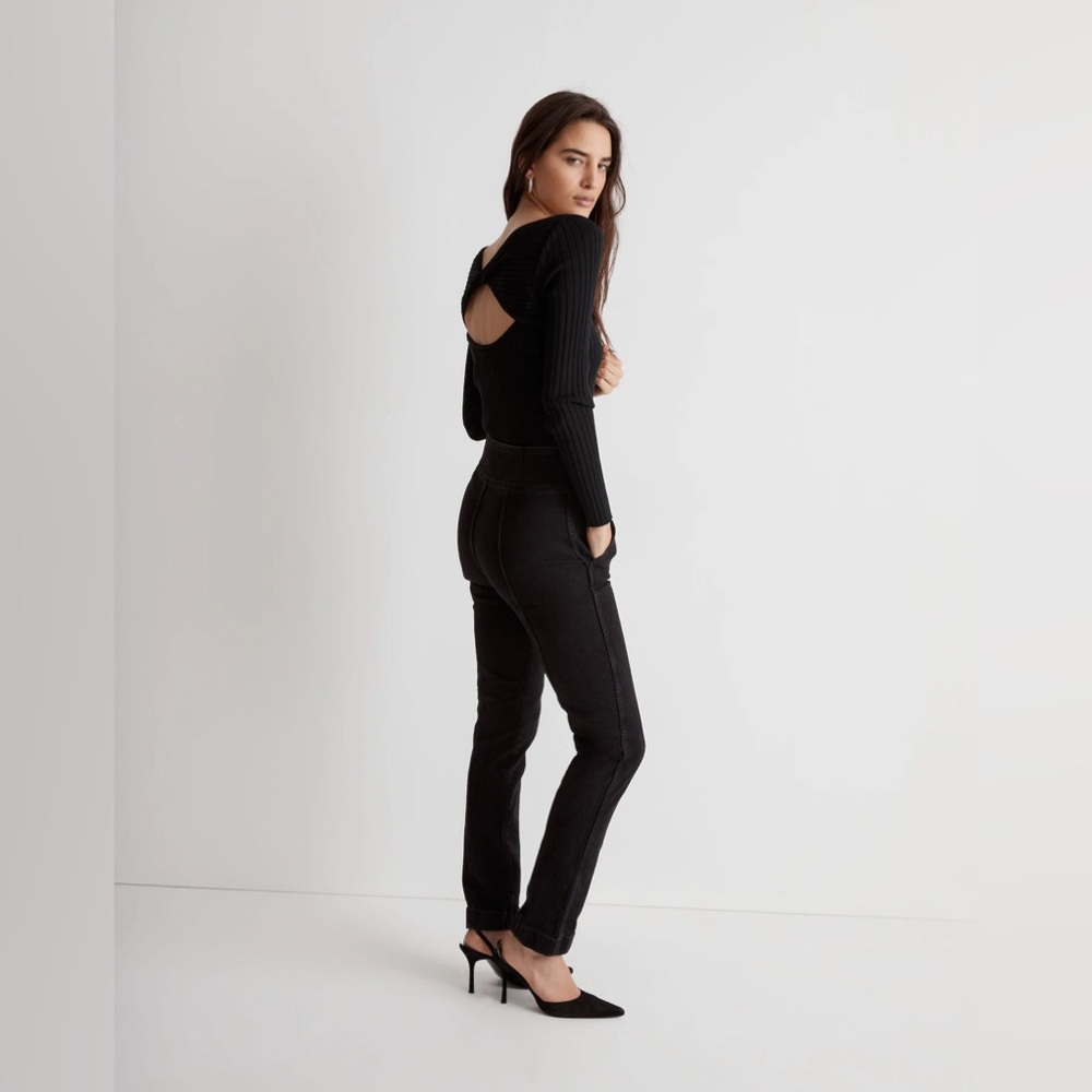 Madewell Twist-Back Sweater